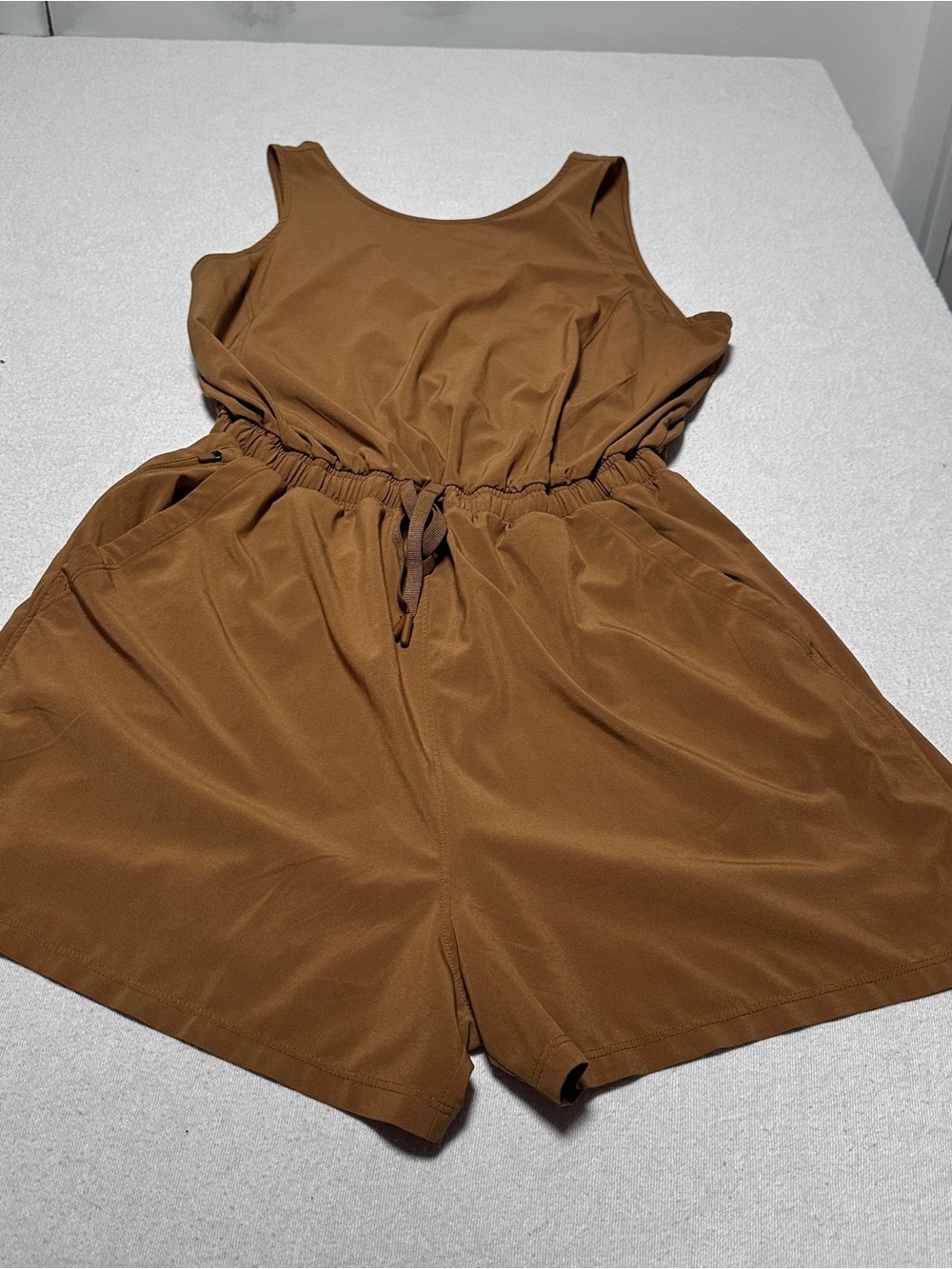 all in motion Brown Sleeveless Romper